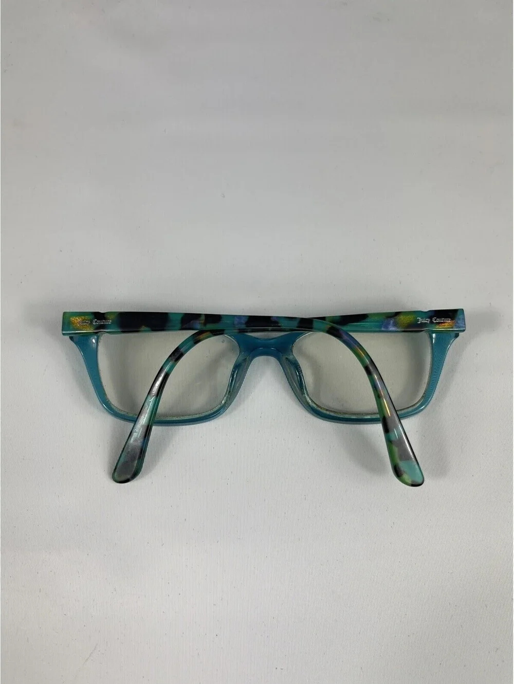 Juicy Couture Petite Eyeglasses Frames Only JU 938 ZI9 Clear Blue 47-16-130